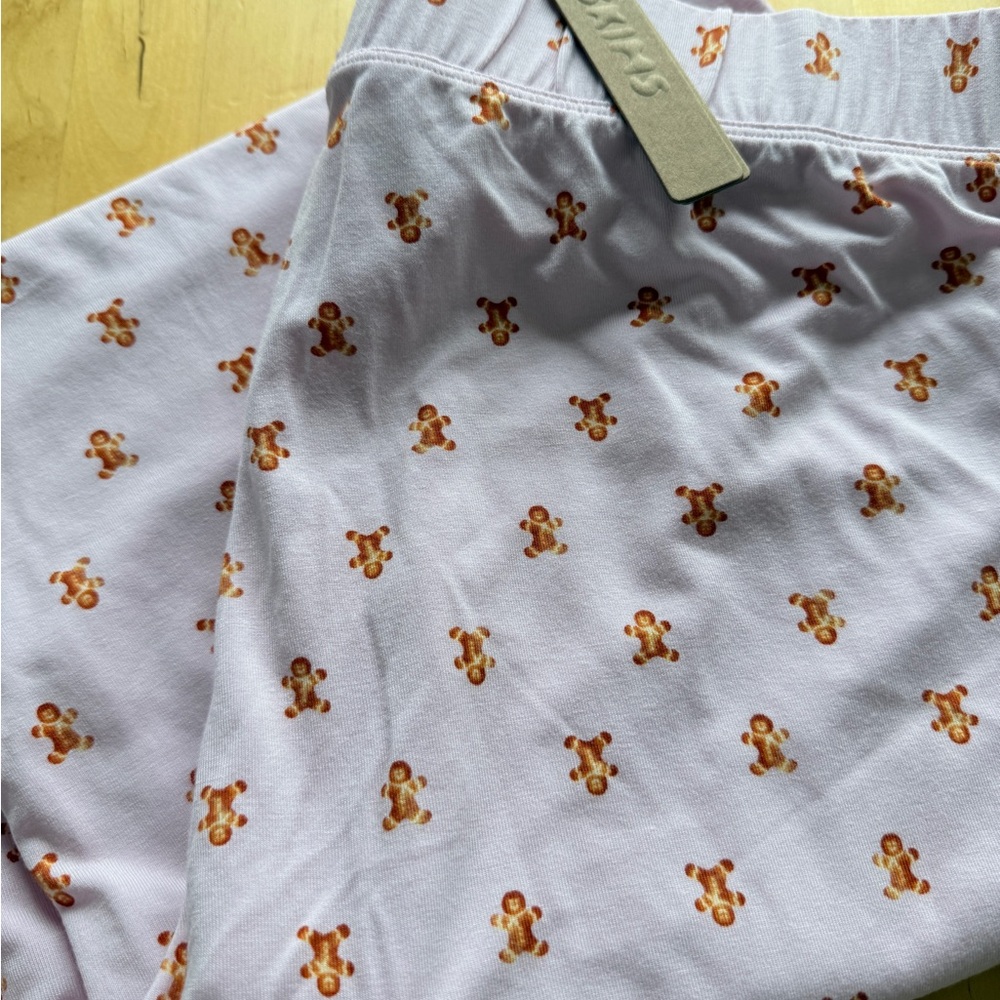 SKIMS Gingerbread Sleep Pant NWT!